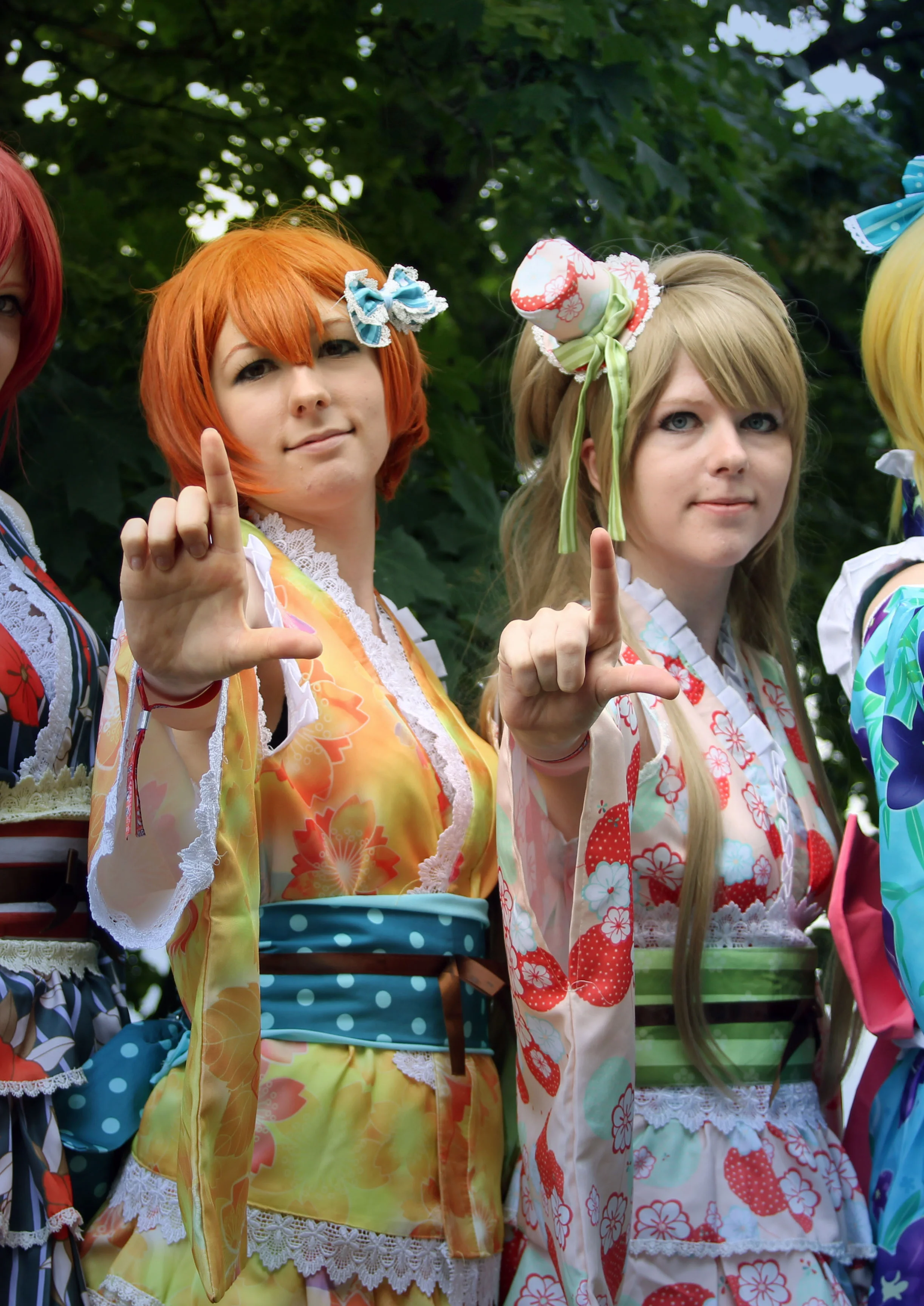 Cosplay-Cover: Rin Hoshizora [Yukata]