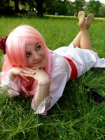 Cosplay-Cover: Sakura Haruno Fanart-/Fanfictionversion