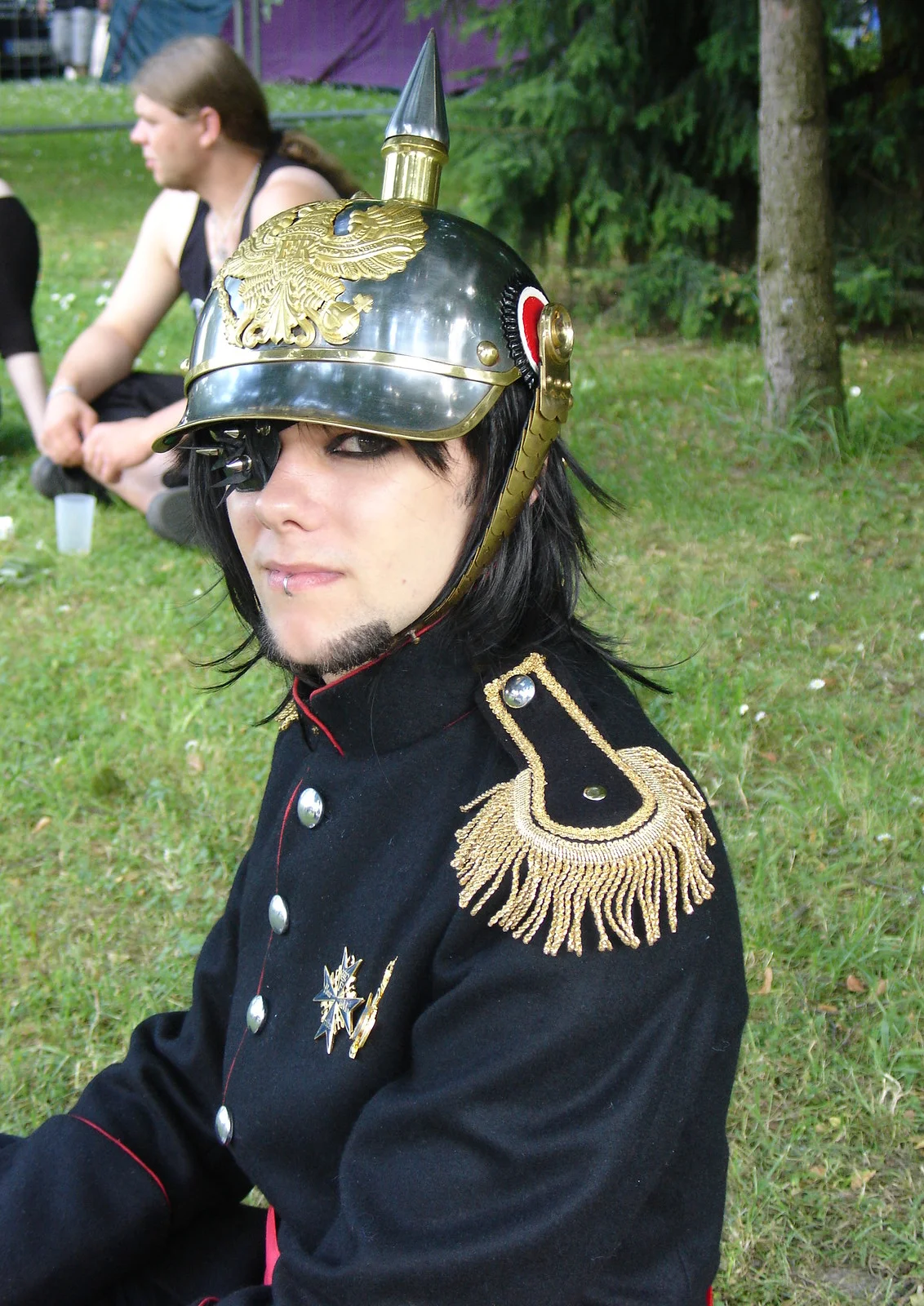 Cosplay-Cover: Preussischer General Gardeuniform