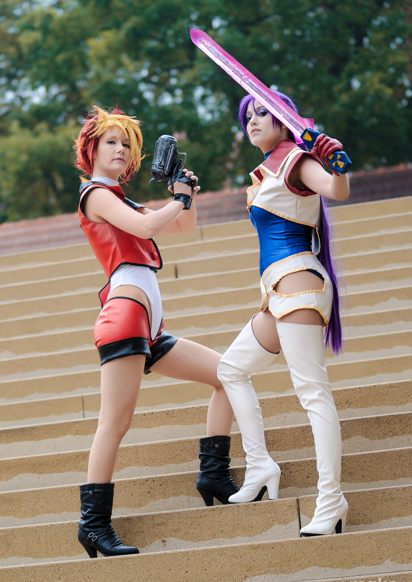 Cosplay-Cover: Yuri (Dirty Pair Flash)