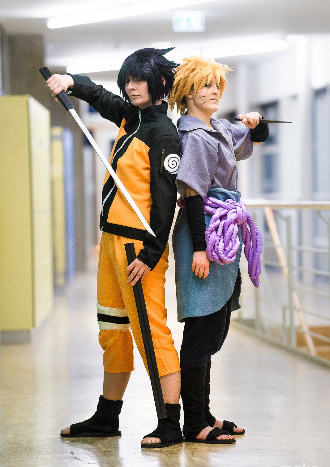 Cosplay-Cover: Naruto Uzumaki - Sasuke Outfit (Download Game Vers