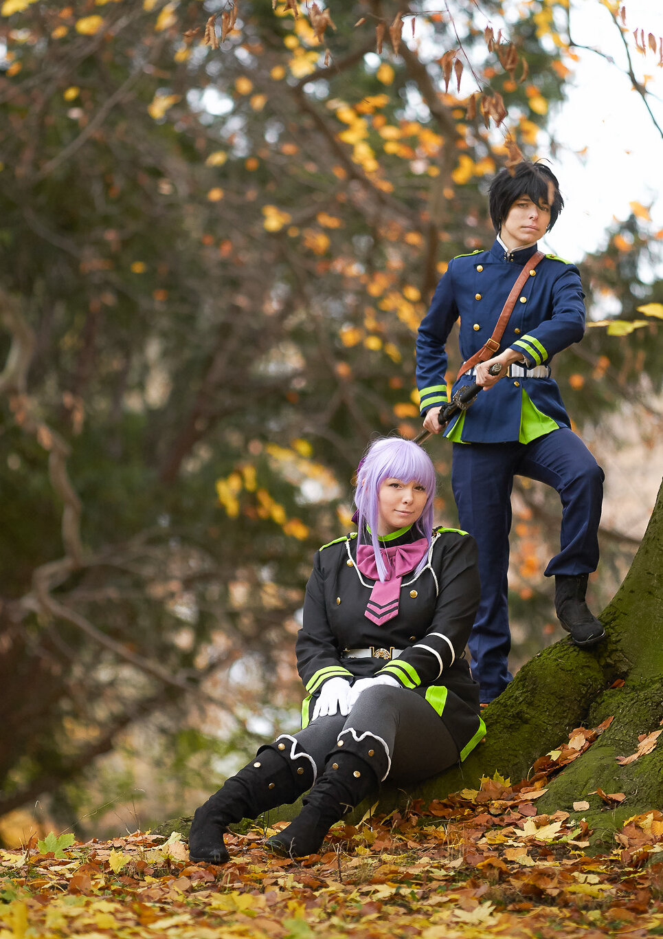 Cosplay-Cover: Shinoa Hiragi