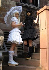 Cosplay-Cover: Twin Lolita White Dress (short sleeve)