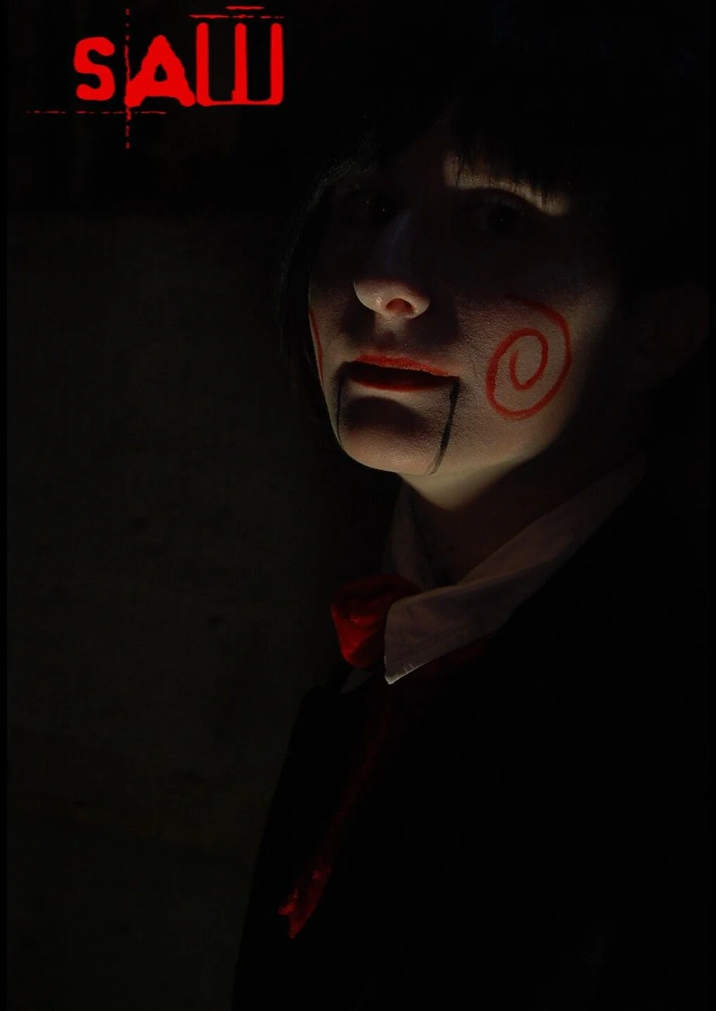 Cosplay-Cover: Billy(Jigsaw-Puppe)