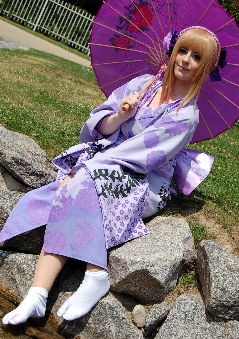 Cosplay-Cover: Heroine [Kimono]