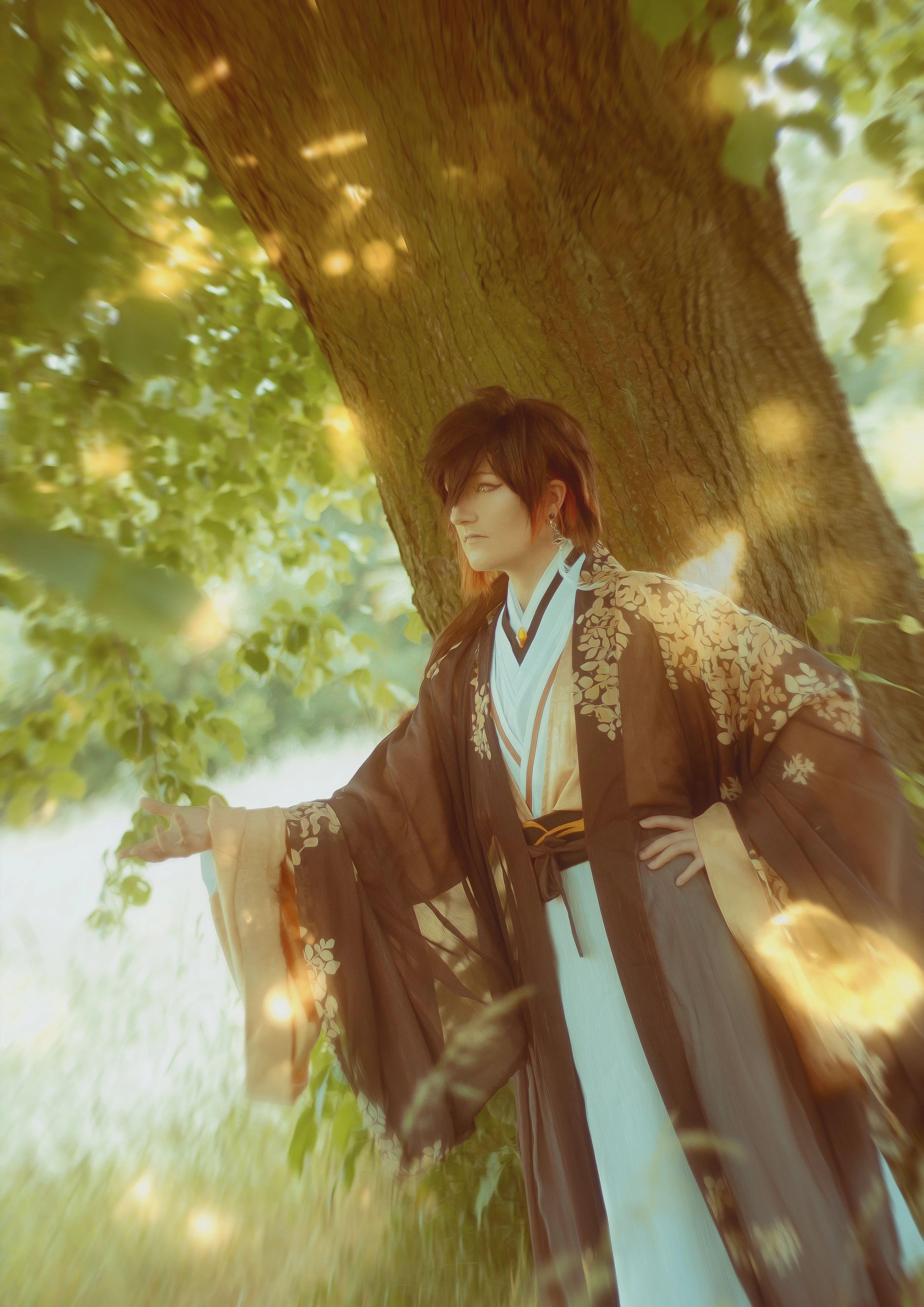 Cosplay-Cover: Zhongli [Kimono II]