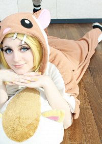 Cosplay-Cover: Rin Kagamine [Kigurumi]