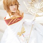 Cosplay: Sakura [Whitey Dress]