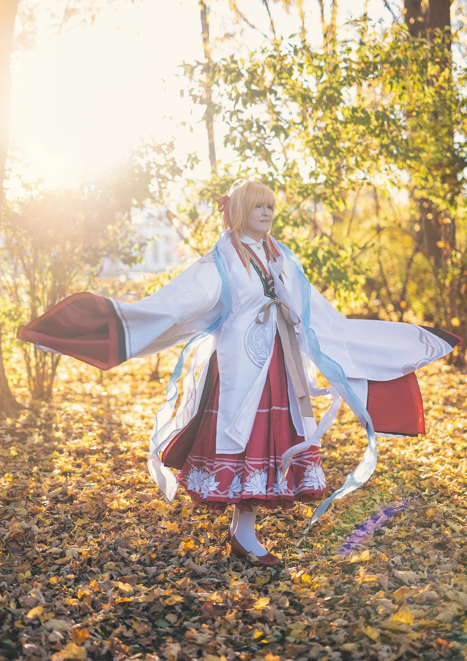 Cosplay-Cover: Sakura Kinomoto Doujin Outfit