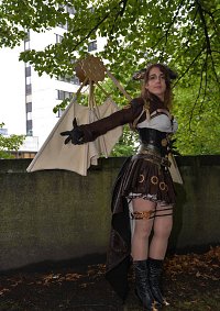 Cosplay-Cover: Steampunk Drache