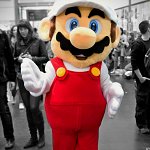 Cosplay: Feuer-Mario