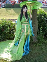 Cosplay-Cover: Der grüne Hanfu