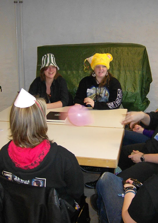 Cosplay-Cover: mit partyhut
