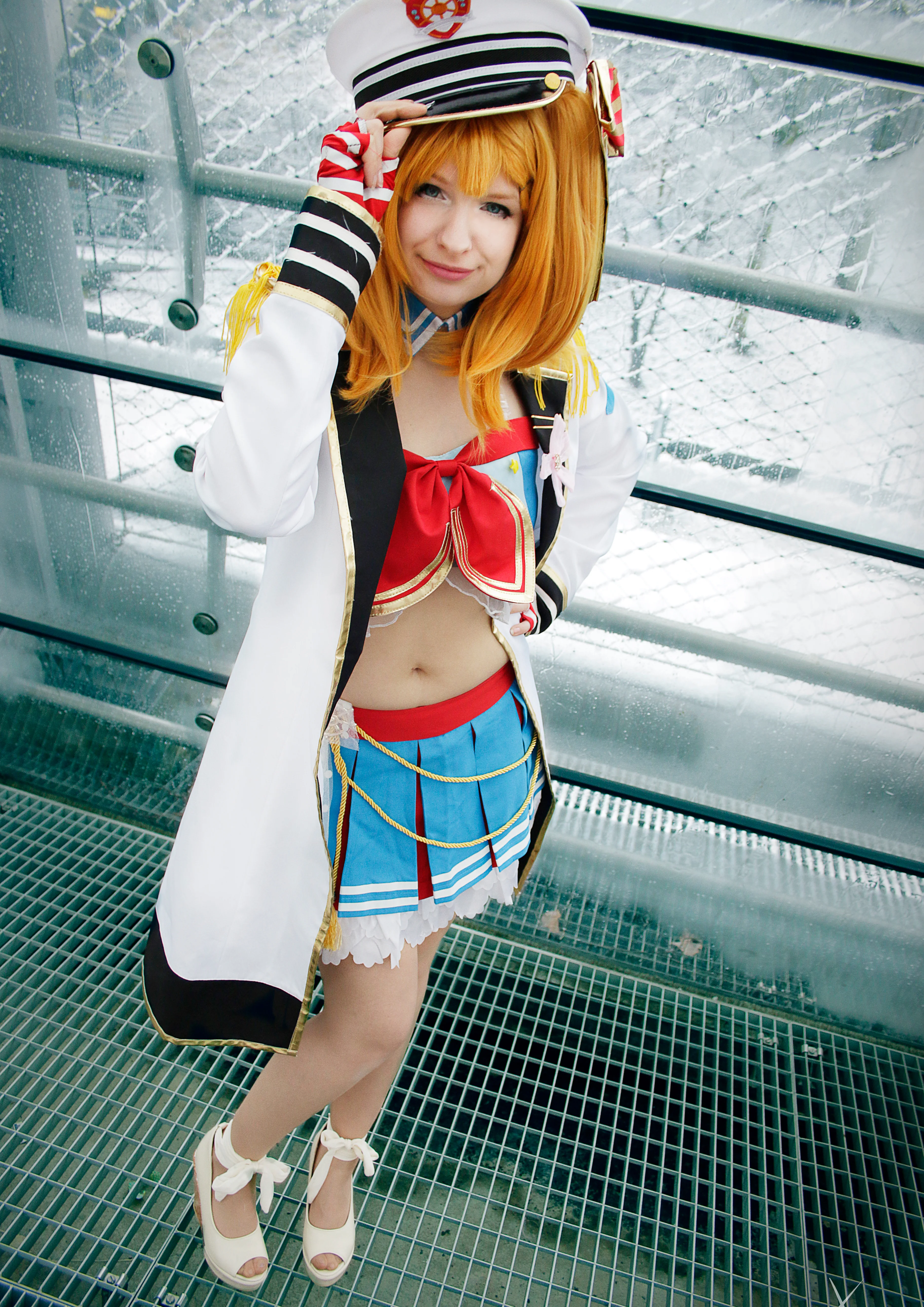 Cosplay-Cover: Honka (LoveLive!) Navy Idolized