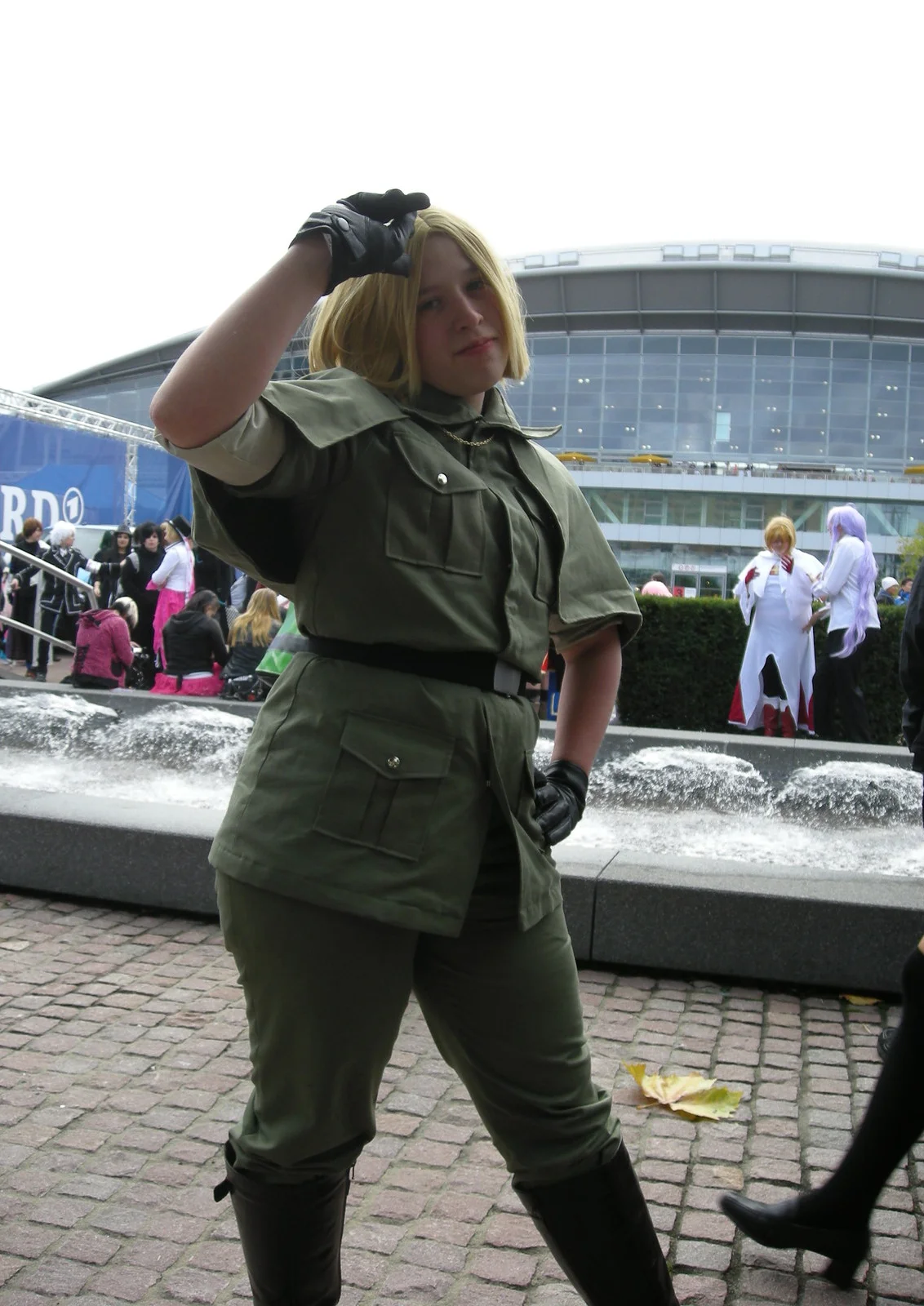 Cosplay-Cover: Feliks Łukasiewicz (Uniform Version)