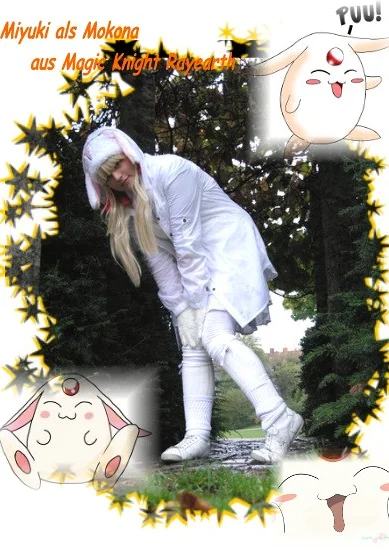 Cosplay-Cover: Mokona(weiß)