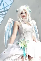 Cosplay-Cover: Kisara: blue eyes white dragon