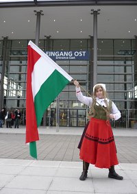 Cosplay-Cover: Hungary (Elizaveta Héderváry) historisch