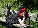 Cosplay-Cover: Gothic Lolita [Bodyline/red]