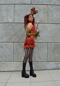 Cosplay-Cover: Queen of Hearts (Steampunk)