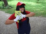 Cosplay-Cover: Super Mario Girl