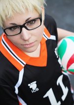 Cosplay-Cover: Kei Tsukishima [Karasuno jersey]