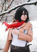 Cosplay-Cover: Mikasa Ackerman [Scouting Legion]