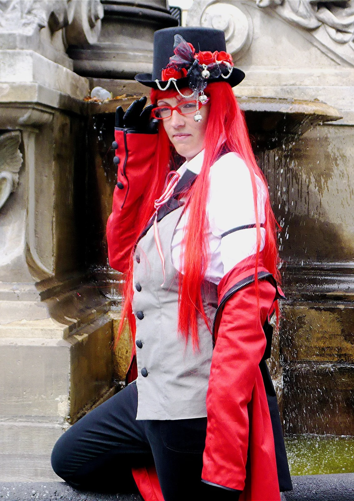Cosplay-Cover: Grell Sutcliff