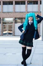 Cosplay-Cover: Miku [Schuluniform]