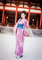 Cosplay-Cover: pink Kimono (Kyoto)