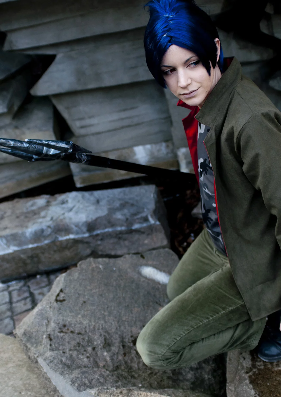 Cosplay-Cover: Rokudo Mukuro [Kokuyo school uniform]