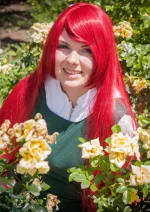 Cosplay-Cover: Kushina Uzumaki (grünes Kleid)