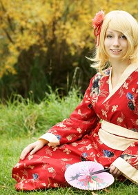 Cosplay-Cover: Rin Kagamine {Red Yukata}