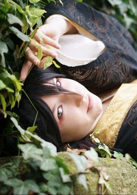 Cosplay-Cover: Shiro Yoshiwara (black kimono artwork)