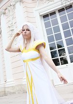 Cosplay-Cover: Irisviel von Einzbern