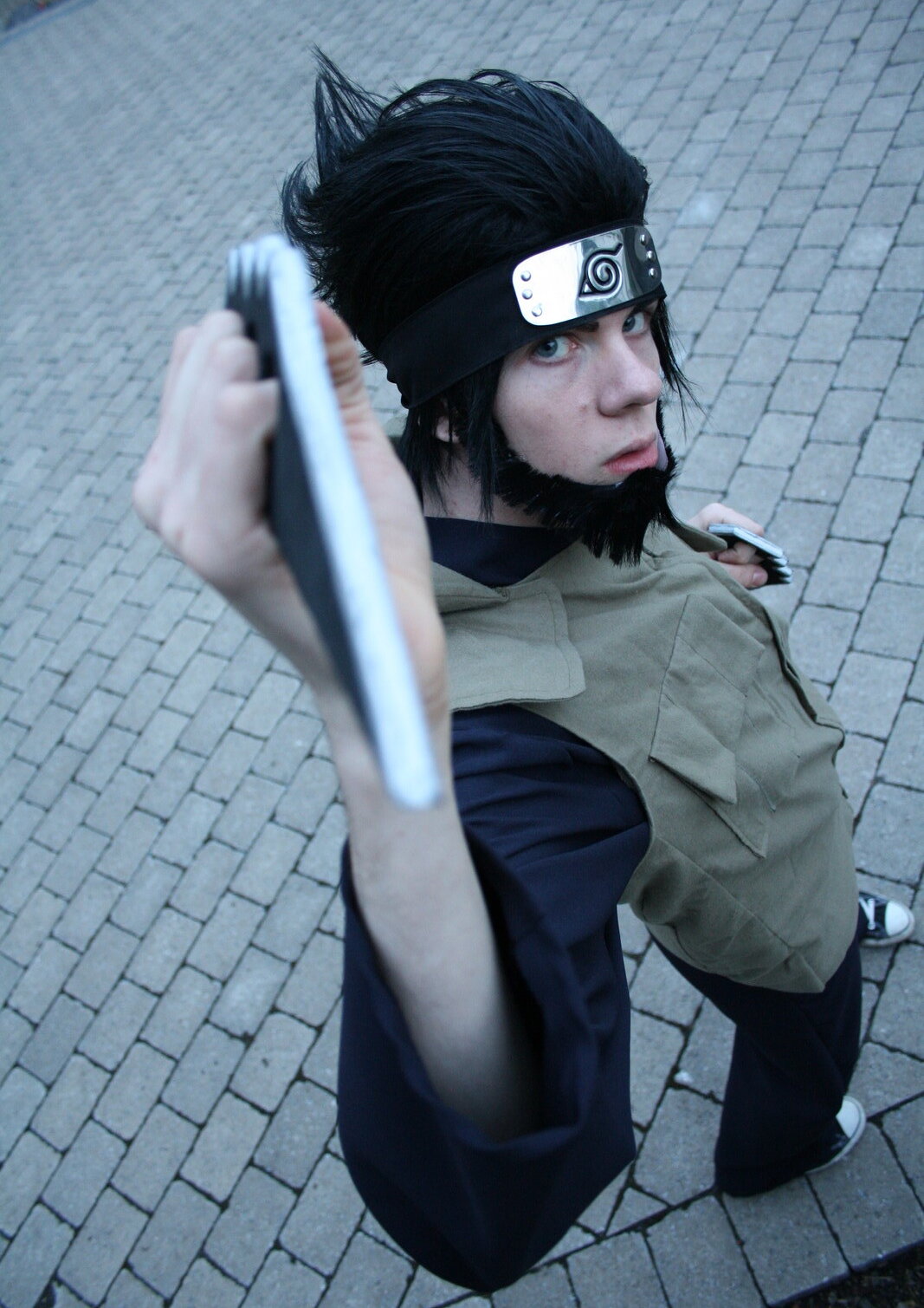 Cosplay-Cover: Asuma Sarutobi (unfertig)