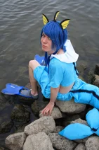 Cosplay-Cover: Vaporeon//Aquana Gijinka