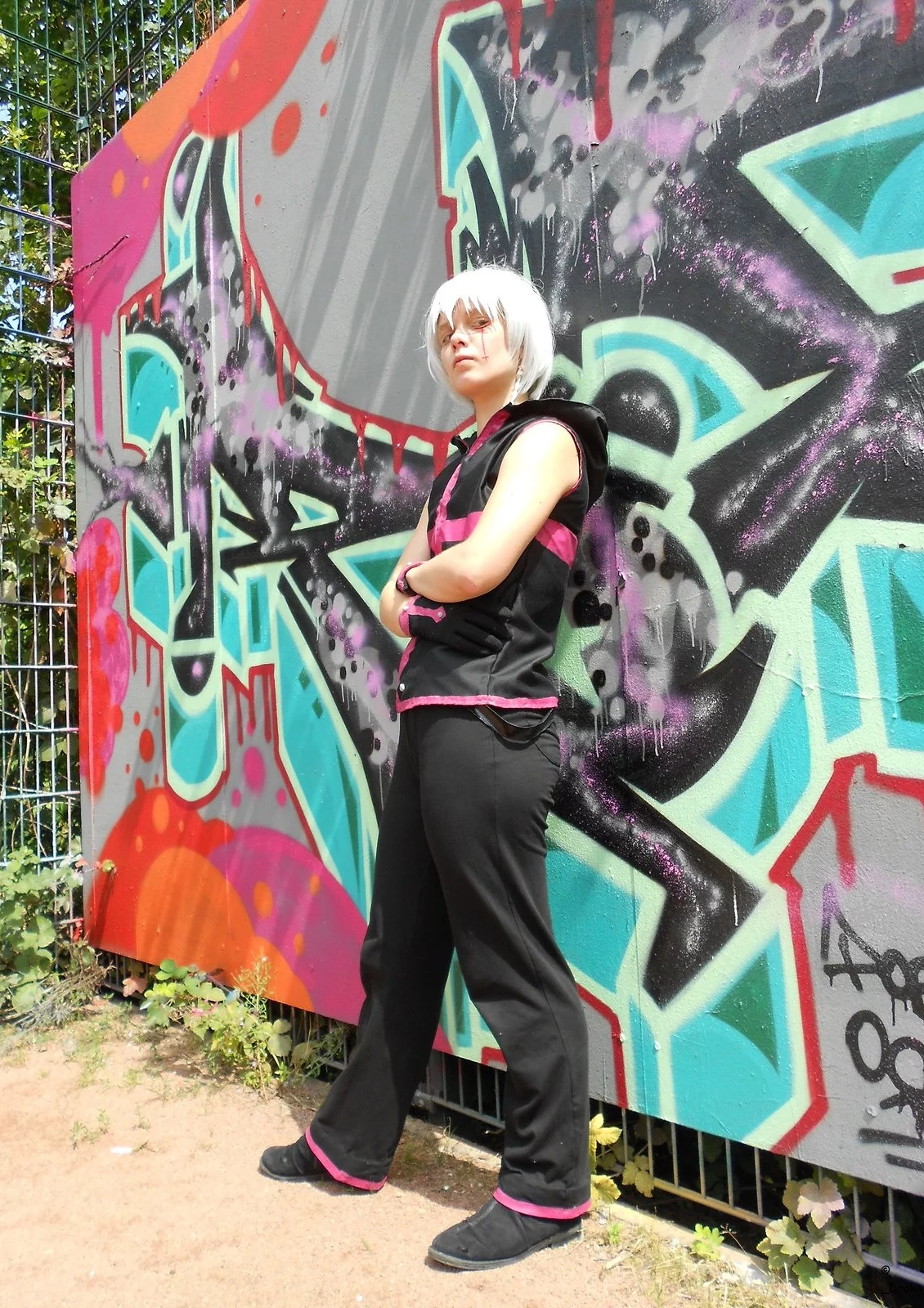Cosplay-Cover: Sasha, der Märtyrer (red tattoo version)