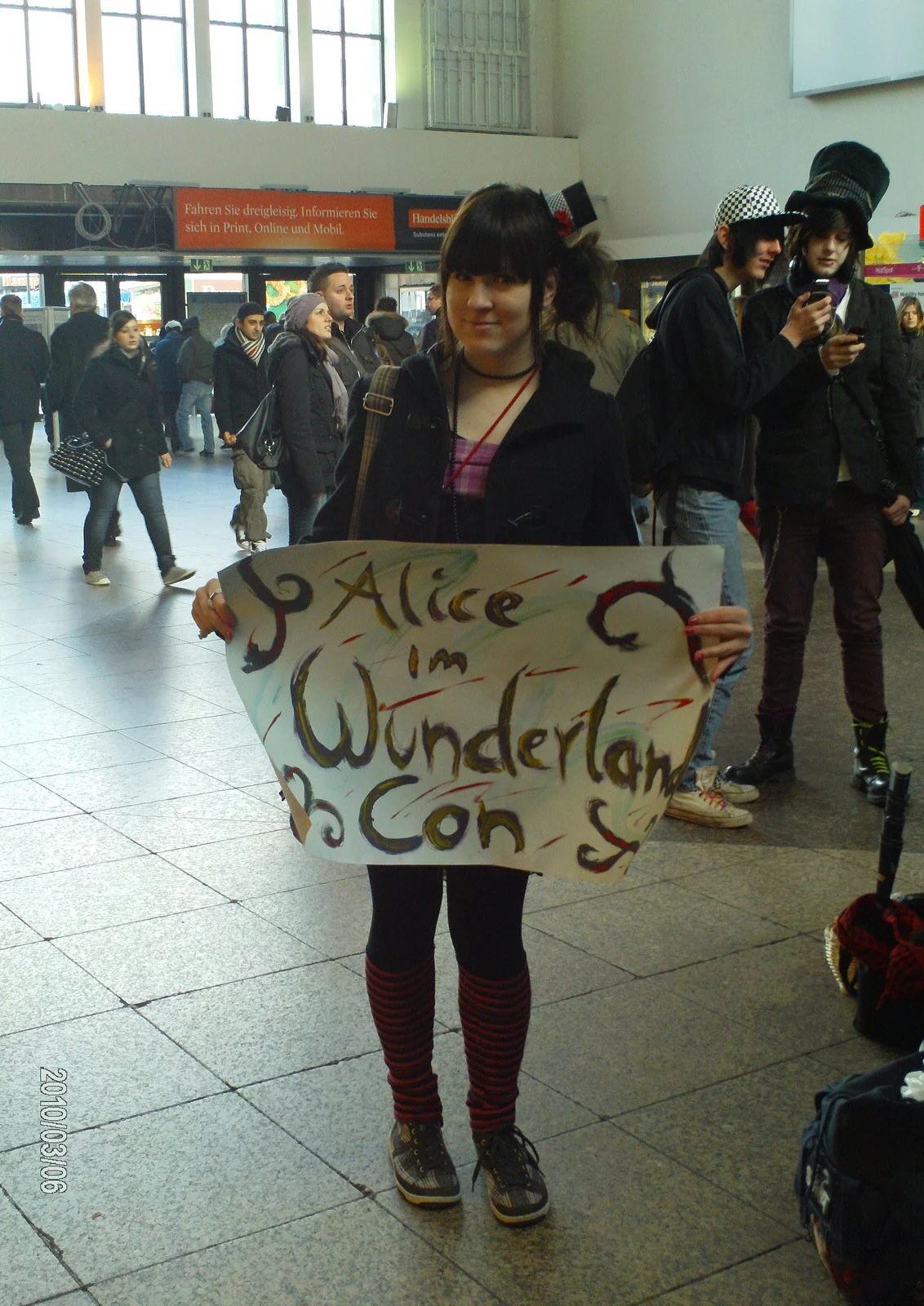 Cosplay-Cover: wannabe Hutmacherin =P
