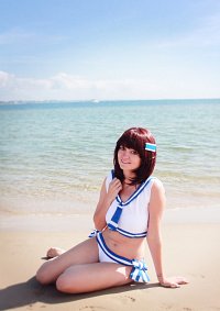 Cosplay-Cover: Haruka Amami (Sailor Swimsuit)