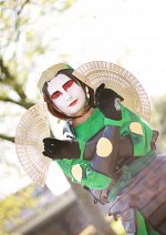 Cosplay-Cover: Kyoshi-Kriegerin