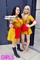 Cosplay-Cover: Caroline Channing (2 broke girls)
