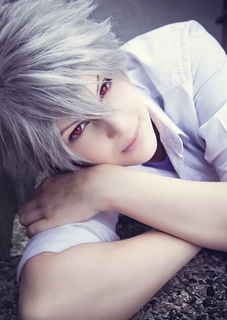 Cosplay-Cover: Kaworu Nagisa