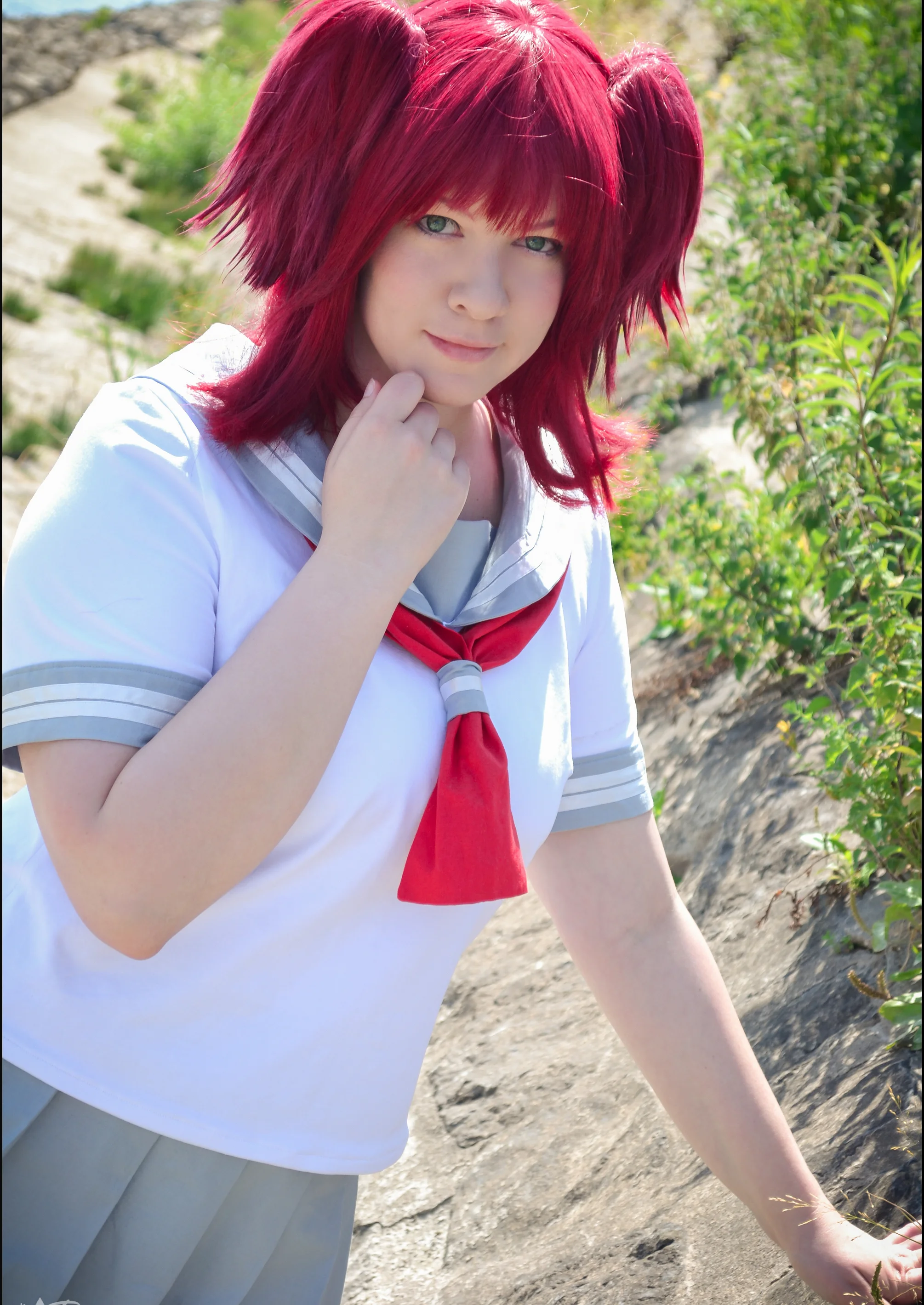Cosplay-Cover: Ruby Kurosawa (Summer uniform)