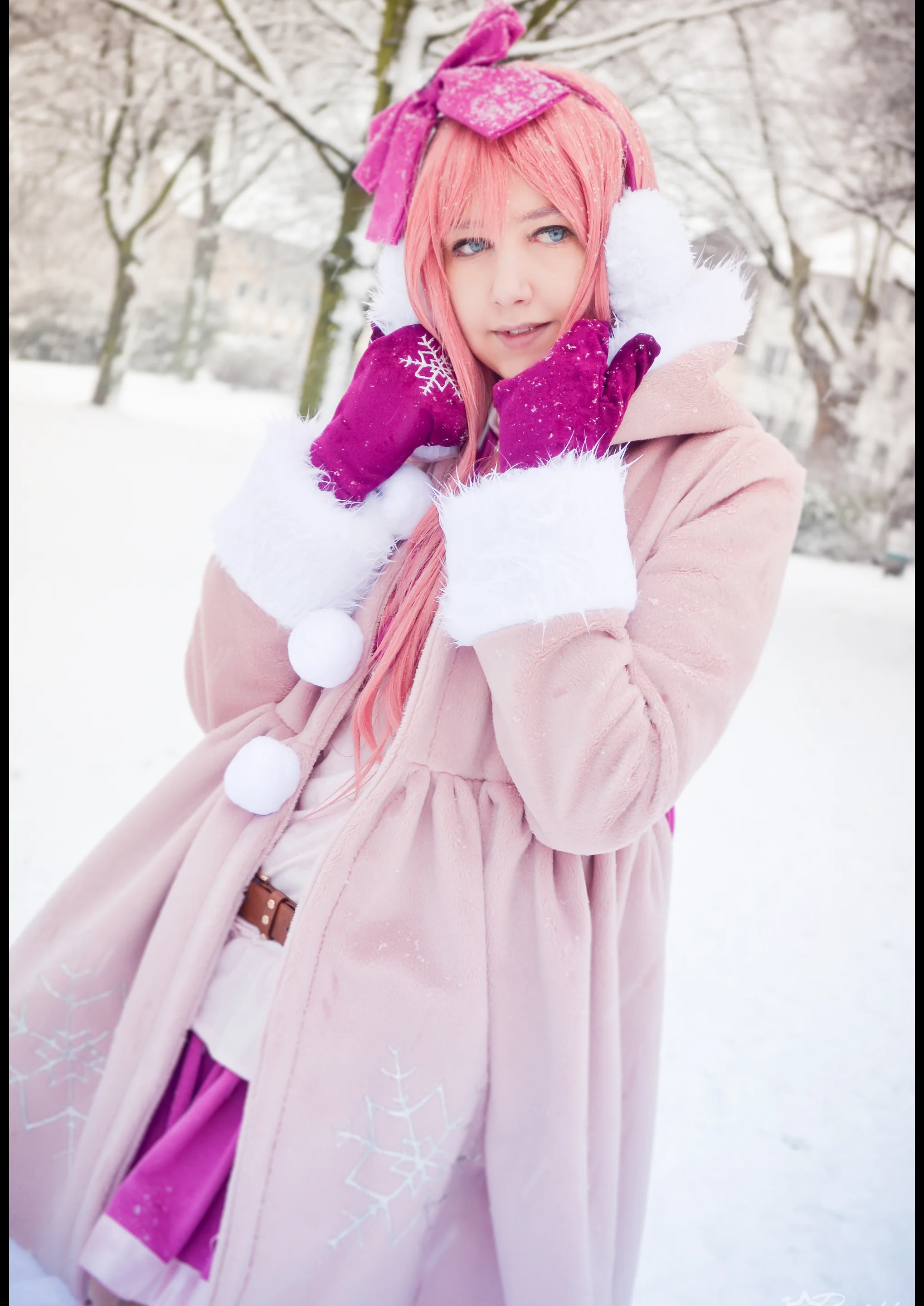 Cosplay-Cover: Luka Megurine ❅ 巡音 ルカ - Snow Luka (Eigenversion)