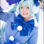 Cosplay: Miku Hatsune (初音ミク) ♫ Snow Miku 2012