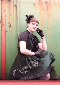 Cosplay-Cover: Smaragd Green Steampunk Lolita