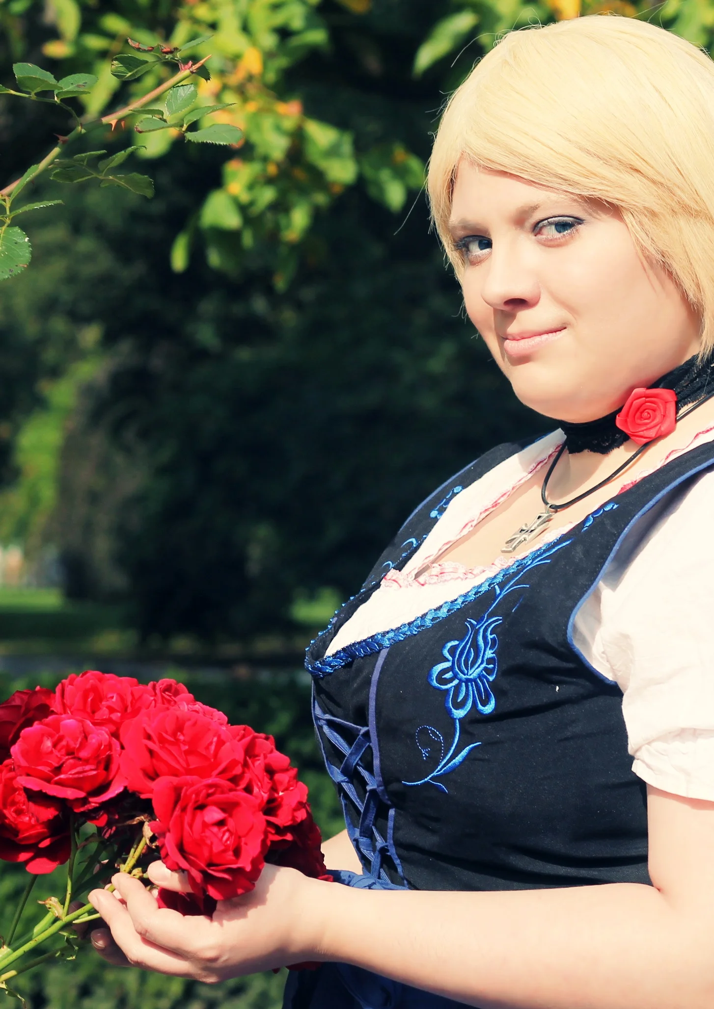Cosplay-Cover: Monika Beilschmid (Nyo Germany) [Dirndl]