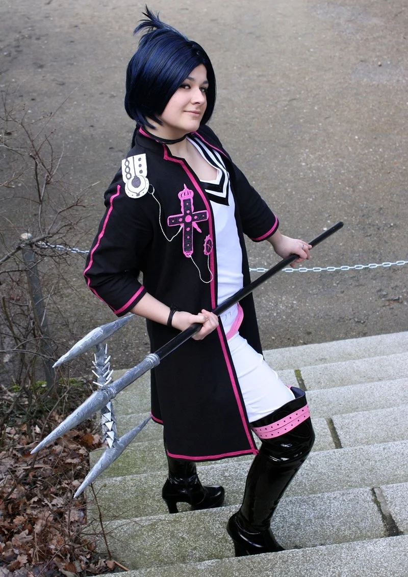 Cosplay-Cover: Mukuro Rokudou TYL (Pink Fanart Version)