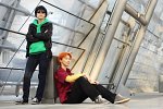 Cosplay-Cover: Robin in civvies/ Dick Grayson